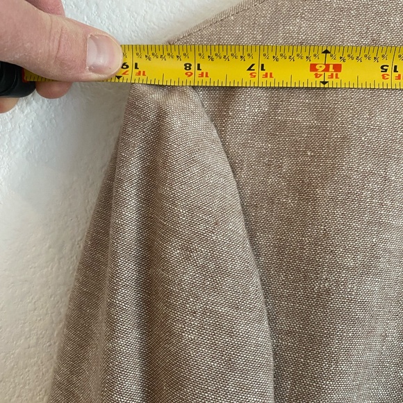 Stafford Men's Linen Blend Classic Fit Suit Blazer - 42R - Picture 10 of 10